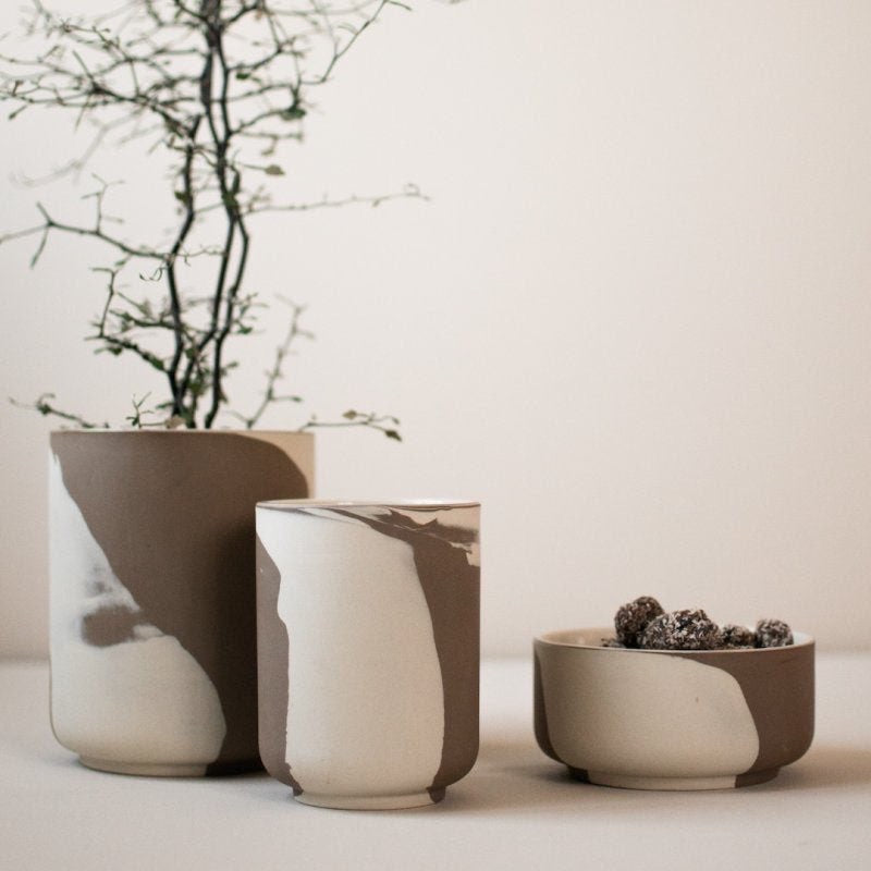 Calm stor vase/krukke