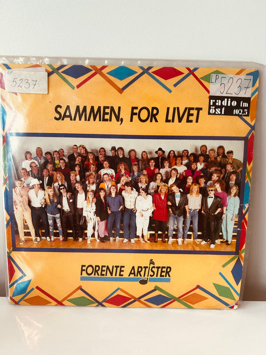 LP - Forente artister - sammen for livet 1985