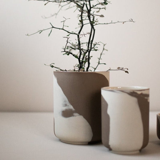 Calm stor vase/krukke