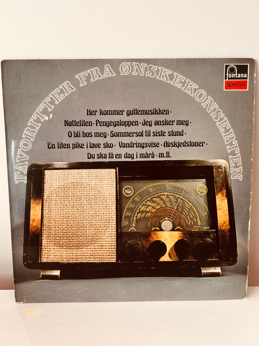 LP - Favoritter fra Ønskekonserten, 1973